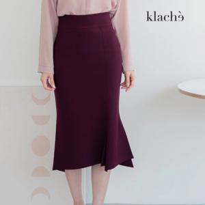 [클라셰]KLACHE 어텀뉴라인머메이드스커트_CB2FSK014A