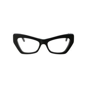 발렌시아가 안경 BB0296O 001 BLACK BLACK TRANSPARENT