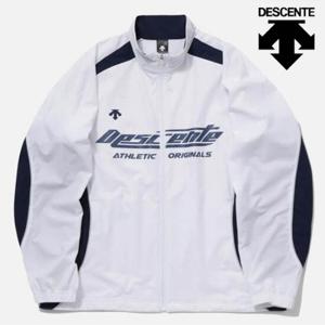 [데상트]데상트 스포티 우븐 홑겹 웜업 자켓 SP223UWT41WHT0 자