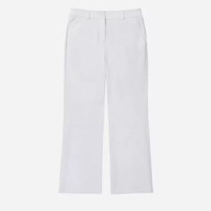 윌슨바지 LQC W242002GPT43-WHT 여성 스트레이트핏 우븐 팬츠