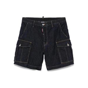 25 FW 디스퀘어드2 데님 카고 쇼츠 S78MU0064S30825 TP437800515