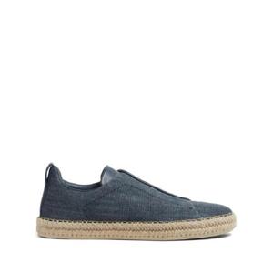 25 FW Zegna 트리플 스티치 슬립온 에스파드리유 LHLIVS5971Z TP432365953