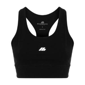 25 FW 발렌시아가 리플렉티브 로고 브라 탑 7932824E2B9 TP432235646