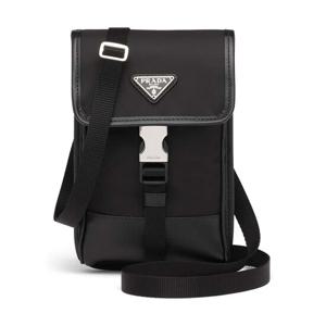 25SS 프라다 삼각로고 휴대폰 케이스 블랙 2ZH109 2DMH F0002
