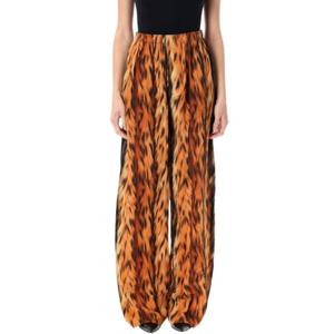 발렌시아가 스트레이트 팬츠 681822TRLD5 2135 BROWN
