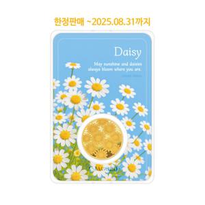 [아시아골드] 데이지 24k 순금 잠상 골드바 골드코인 10g