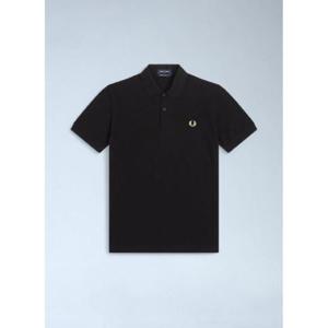 25 FW 프레드페리 남성 로고 모티프 폴로 셔츠 fry0162004blk