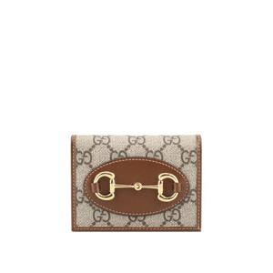 25SS 구찌 621887 92TCG 8563 홀스빗 1995 반지갑 브라운