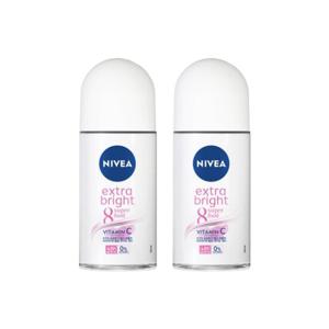 [니베아]니베아 엑스트라 브라이트 롤온 데오드란트 50ml x2개