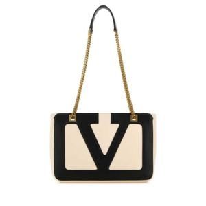발렌티노 가라바니 여성 아이보리 Viva 스몰 가죽 카메라 백 7W2B0R14PTJ R4V