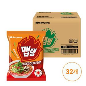 [삼양식품] 맵탱 청양고추대파라면 110g x 32개(1박스)