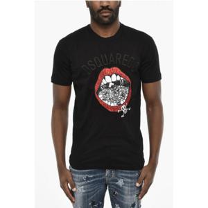 디스퀘어드2 반팔 티셔츠 S71GD1347 S23009 900 Black
