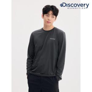 디스커버리 (DMRL27051_DGS) 남성 델타픽 퀵드라이 절개 긴팔티셔츠 DXNW