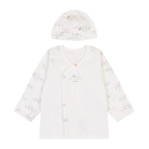아가방 TC01 가을 포레오가닉배내저고리(모자)(O/WHITE)_ 01S517001