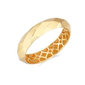 [로이드] 모던브리티쉬 마름모패턴 14K 반지 LRS24005G
