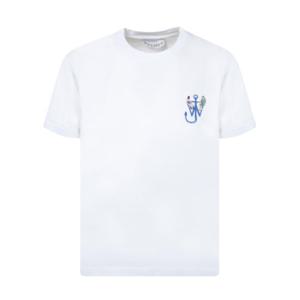 JW앤더슨 반팔 티셔츠 JT0269 PG1510 001 WHITE