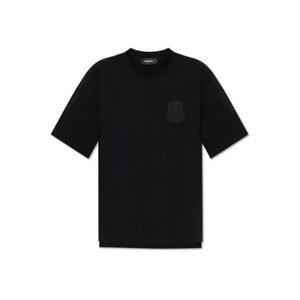 Dsquared2 로고 패치 크루넥 티셔츠 S74GD1468D20071 900 TP945664117