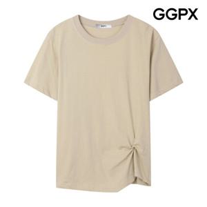 [GGPX] 꼬임 포인트 코튼 티셔츠 (GP7TS028F)