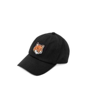 메종키츠네 남성 블랙 볼캡 PM06100 WW0096P199