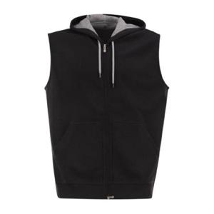 BRUNELLO CUCINELLI 드로스트링 집업 슬리브리스 후드 1761140