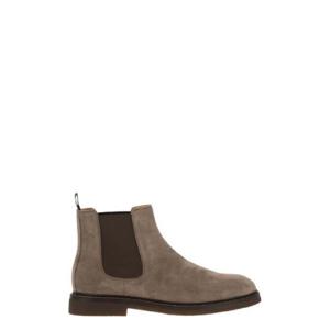 BRUNELLO CUCINELLI 브루넬로 쿠치넬리 그레이 베이지 첼시 부츠 2144701