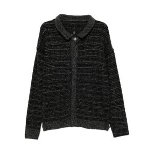 25 FW BAPE BLACK A BATHING APE logo embroidered cardigan 001KNK701302M TP440840915
