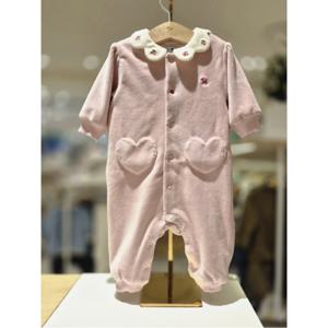 블루독베이비 10 25FW (PK)체리 골벨로아 우주복 (45A1360001)