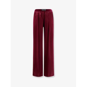 [TOMFORD] 라프리마 여성 팬츠 스트레치 실크 파자마 PAW397 FAX881GV481 딥 PLUM /12
