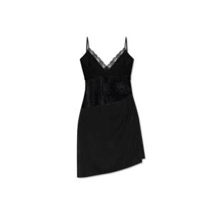 베트멍 레이스 디테일 미니 드레스 WH76SK260B25060 BLACK TP946370724