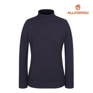 [올포유] 여성 솔리드 하프넥 니트 ALSHL9321-915