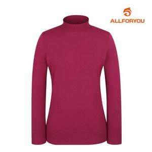 [올포유] 여성 솔리드 하프넥 니트 ALSHL9321-604