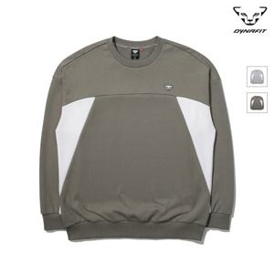 [다이나핏] (택가 99,000원) 카키 EAVAN (에반) 맨투맨 YUW22263K7