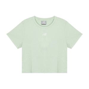 뉴발란스 티셔츠 IST 공용 에센셜 중앙로고 반팔티 SLIM NBNEFCO312_41