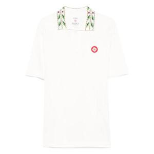 카사블랑카 embroidered collar polo shirt MPF25JTP24301 TP720633360