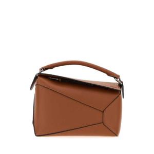 LOEWE Caramel leather small Puzzle handbag A510P60XAC TAN
