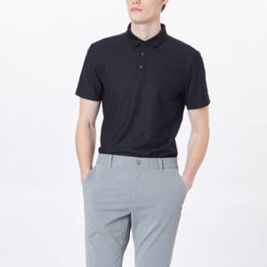 [볼빅]남성 골프 에센셜 메쉬 제에리 반팔 티셔츠VMTSO491_BK
