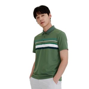 [밀레]아웃도어 아르뎅깡스트라이프 반팔 티셔츠_MLUUT277GT