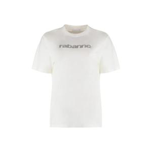 파코라반 반팔 티셔츠 24PJTE145CO0481 WHITE