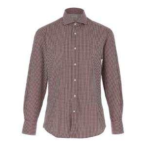BRUNELLO CUCINELLI 브루넬로 쿠치넬리 버건디 셔츠 2158612
