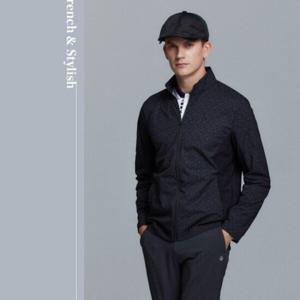 [엘르골프]전판 시즌패턴 홑겹 바람막이 점퍼 6I51303-199