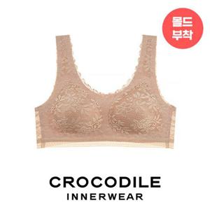 [크로커다일 이너웨어]레이스 퓨징 몰드부착 감탄브라 1종 CDWBR2M03A