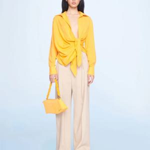자크뮈스 르 슈미즈 바이아 셔츠 - 오렌지  213SH0021004750