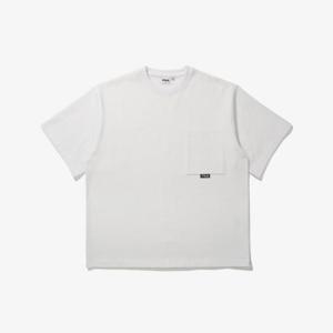 [휠라]오버 가슴포켓 반팔 티셔츠 (FS2RSE2106X_WHI)