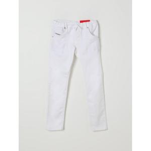 키즈 디젤 진 00J3AJKXBPG K100 White