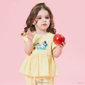 [디즈니베이비]백설공주민소매쿨링조거상하(YELLOW)_79S323057