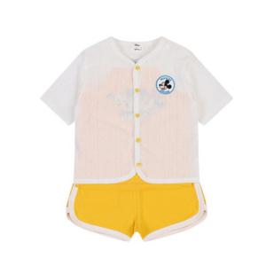 [디즈니베이비]미키나시상하가디건세트(YELLOW)_79S423006