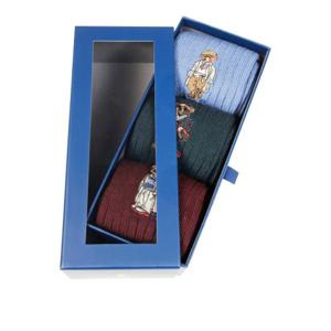 폴로 랄프로렌 양말 449P04718001 BLUE GREEN WINE