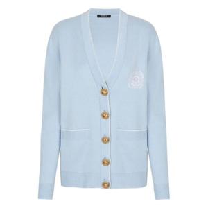 발망 emblem button cardigan FF1KO003KI86