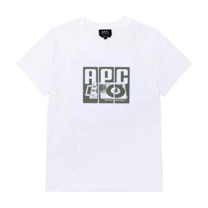 아페쎄 COBQX M26485 AAB WHITE PLATINE 플라틴 턴테이블 공용 반팔티