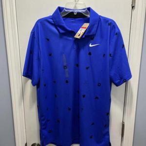 [나이키 골프]247119 Nike  Shirt Mens Large Hyper Royal Blue